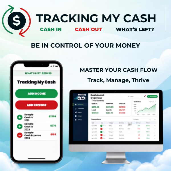 Tracking My Cash — Cash In, Cash Out, What's Left?